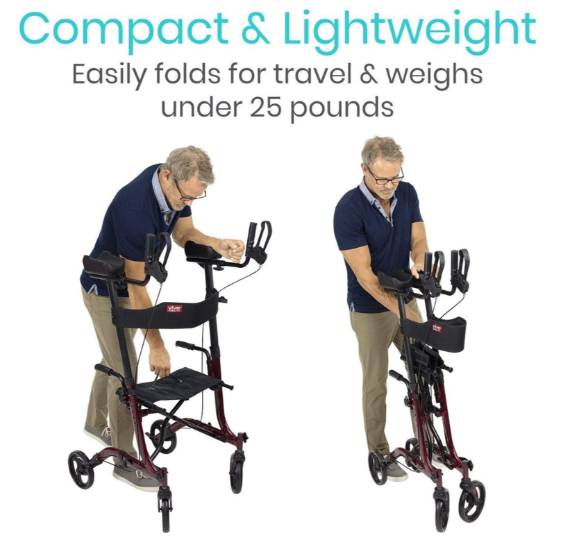 Upright Walker with Armrests