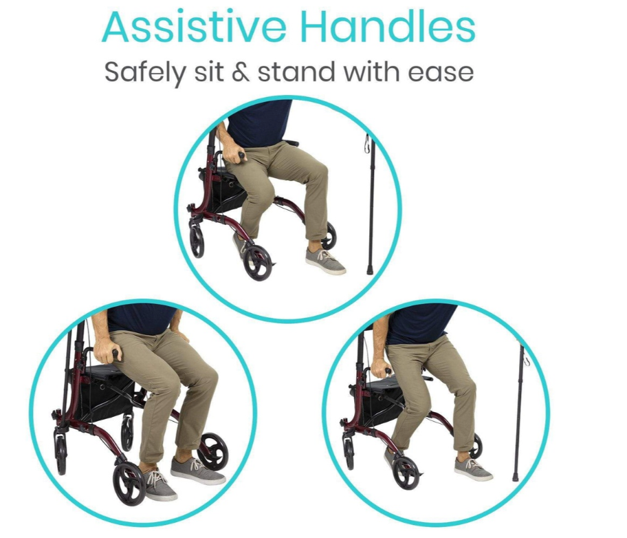 Upright Walker with Armrests