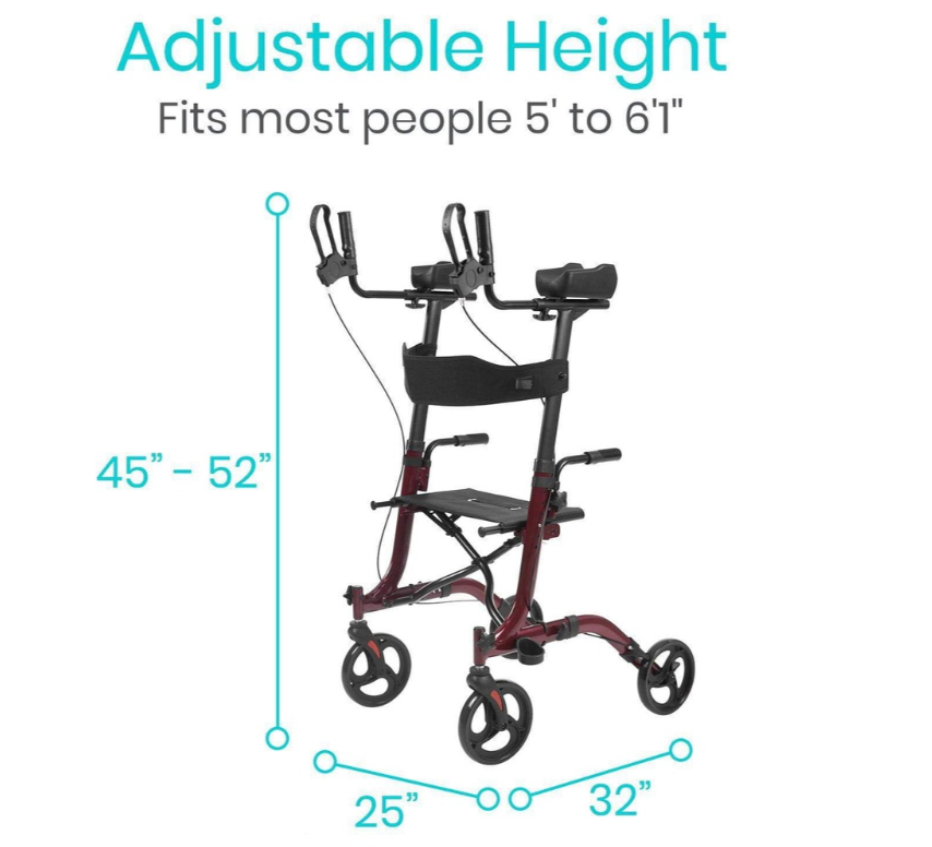 Upright Walker with Armrests