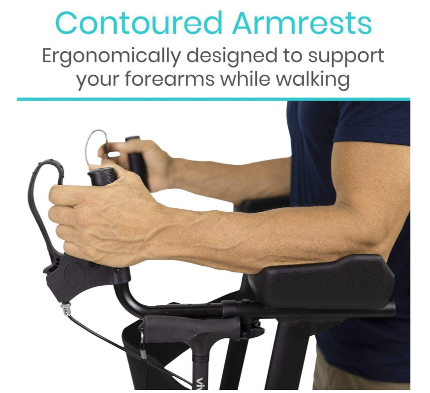 Upright Walker with Armrests
