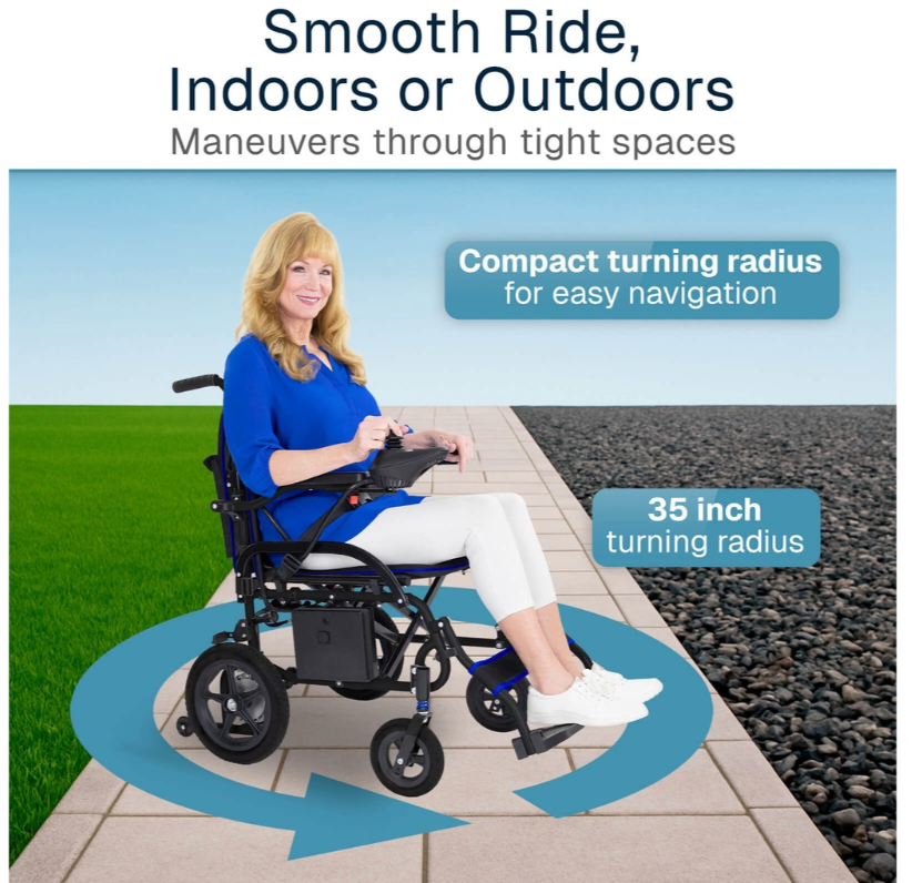 Air Frame Aluminum Power Wheelchair