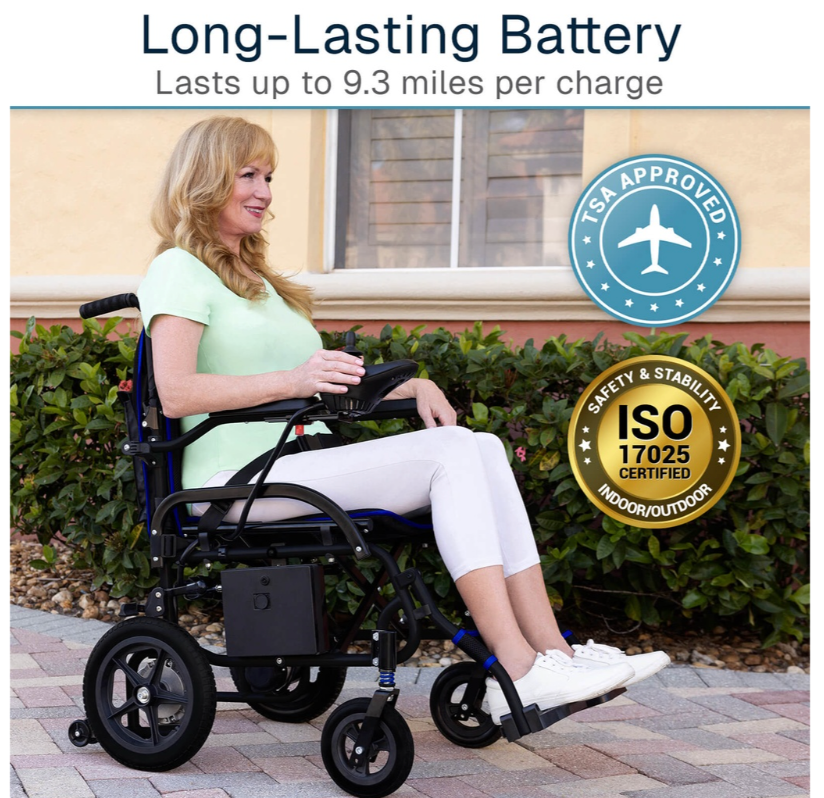 Air Frame Aluminum Power Wheelchair
